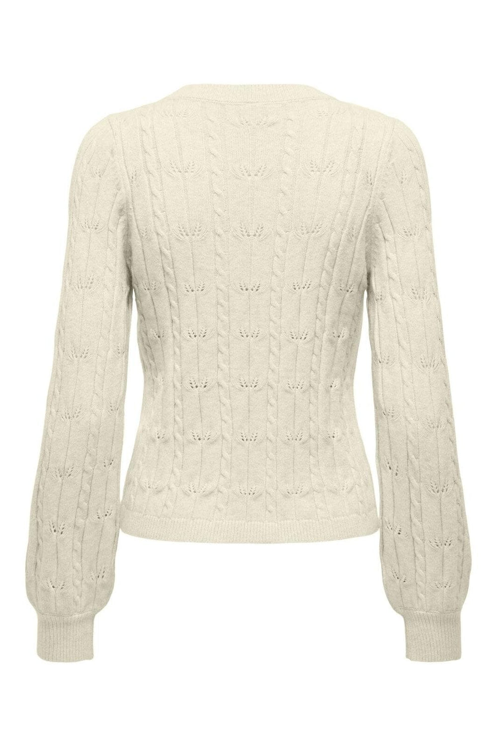 Only - Onlkatia Ls Structure O-Neck Pull Cc Knt - 4959380 Baby'S Breath