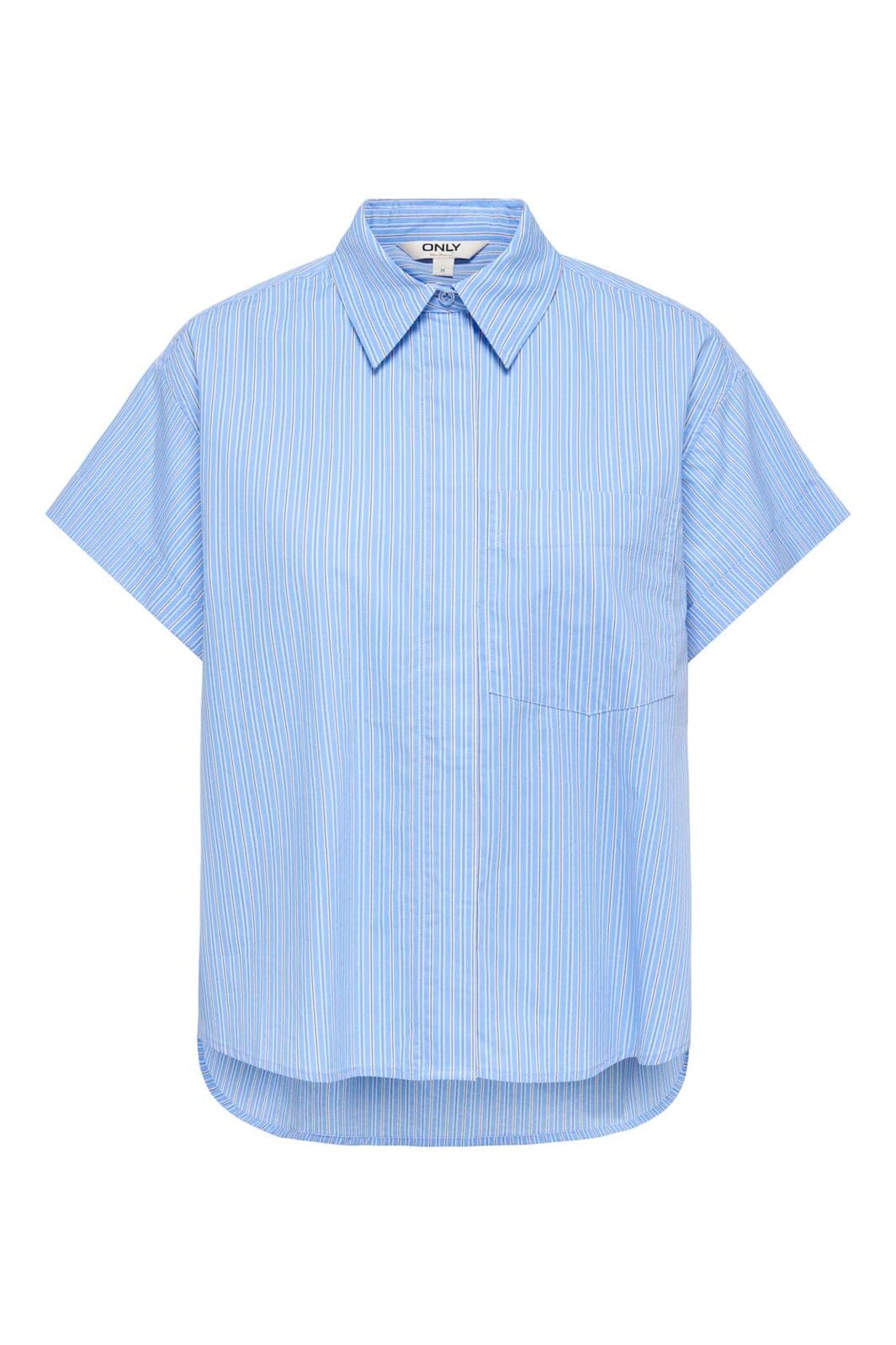 Only - Onlkeri S/S Fold Shirt - 5118365 Provence White