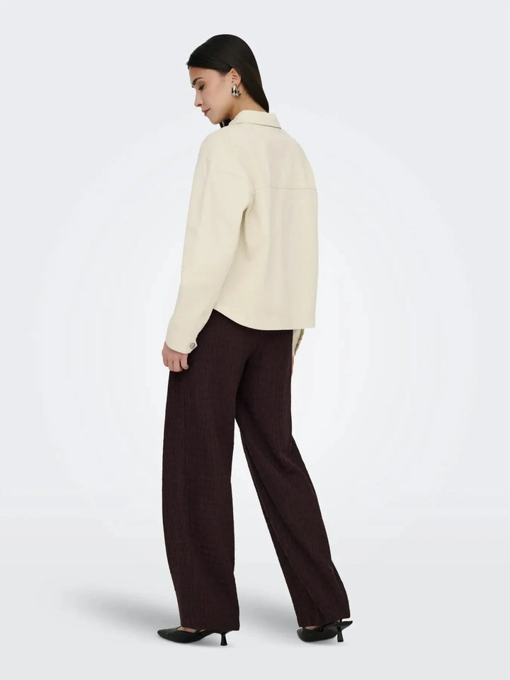 Only - Onllara Ls Shacket Gua - 4996737 Birch Jakker 