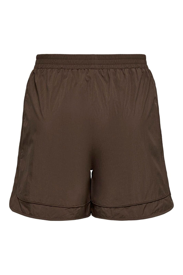 Only - Onllara Piping Shorts - 4994602 Chocolate Martini