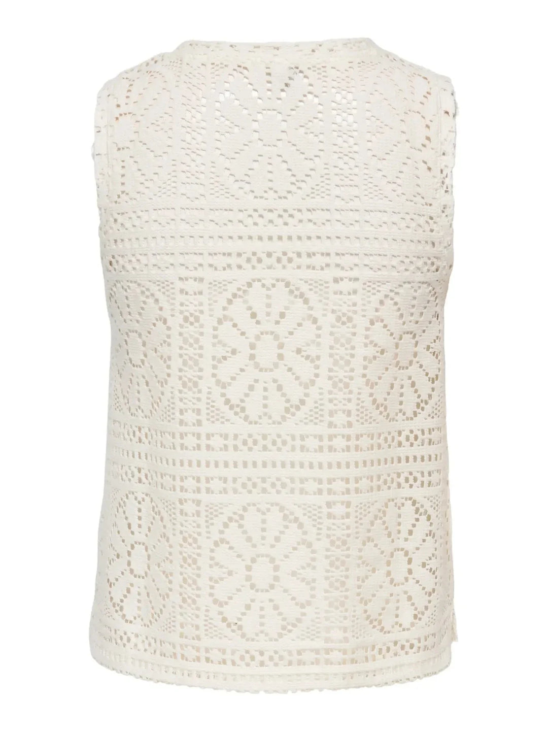 Only - Onllian Lace Tank Top - 4990765 Birch Toppe 