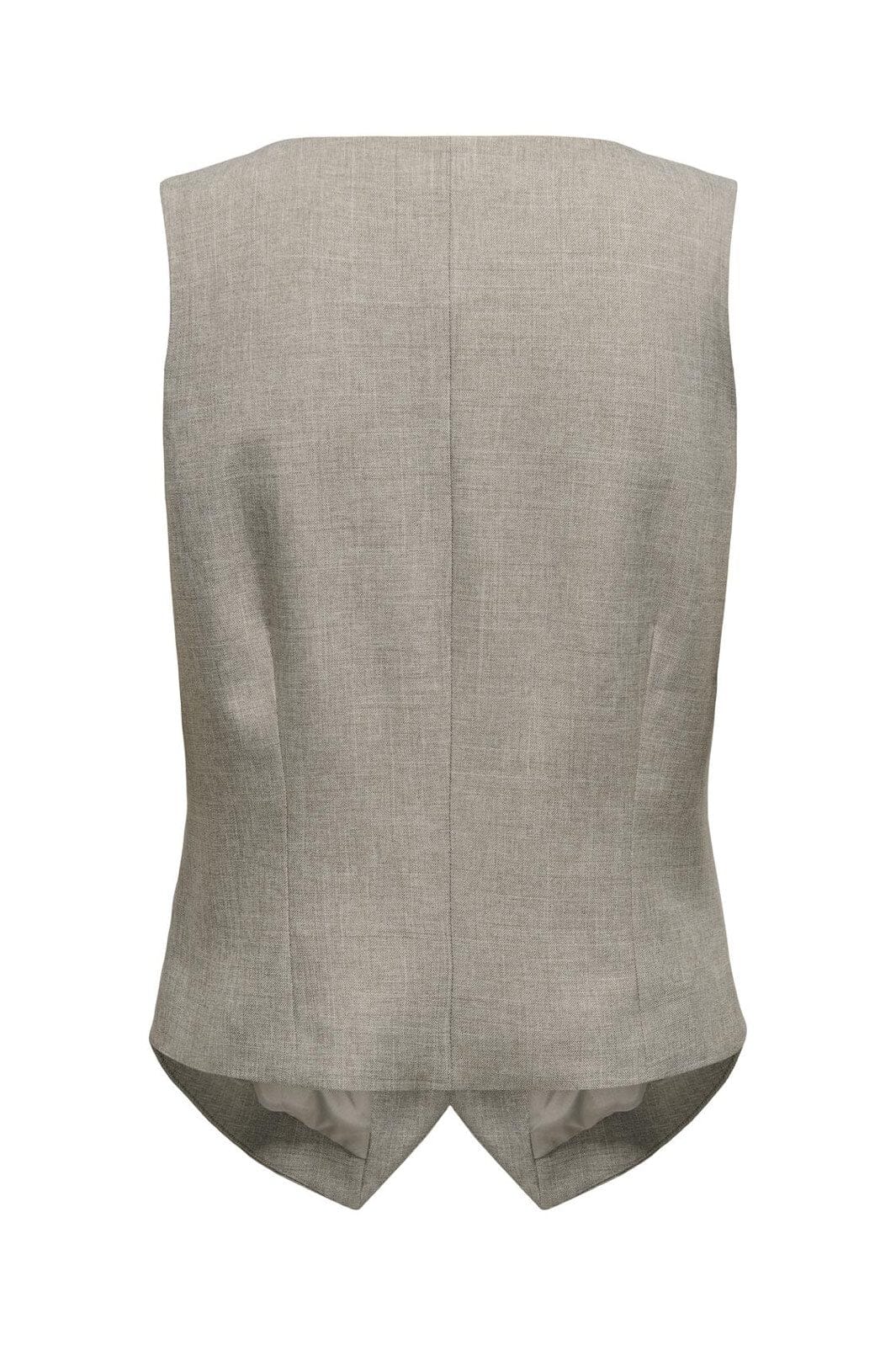 Only - Onllinda S/L Mel Fit Waistcoat Tlr - 4633901 Fungi Melange