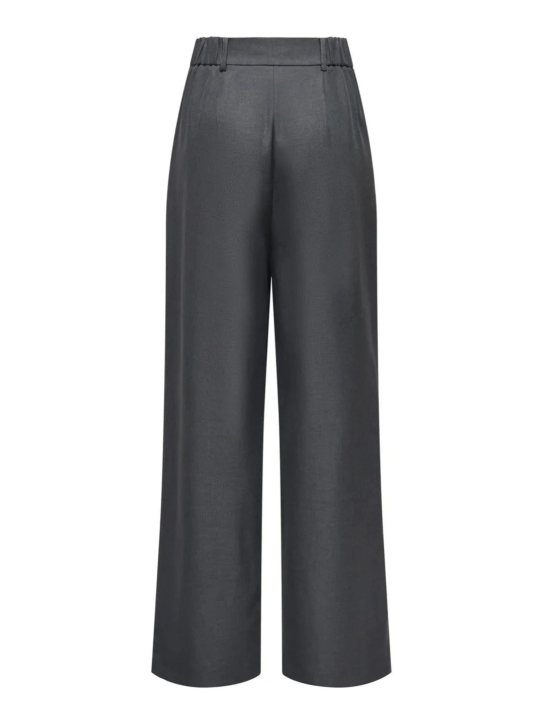 Only - Onllinda Str Mel Pants Tlr - 5034221 Dark Grey Melange Bukser 