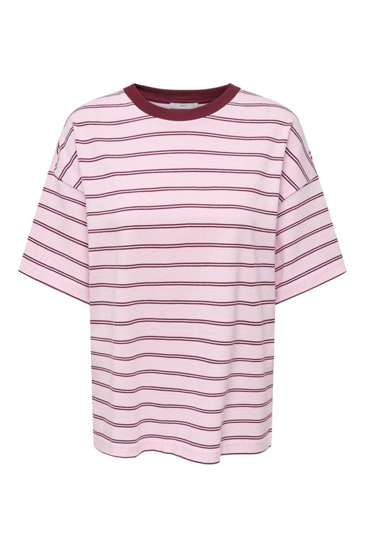 Only - Onllisa Stripe S/S Top - 5190510 Pink Lady Windsor Winde Stripes