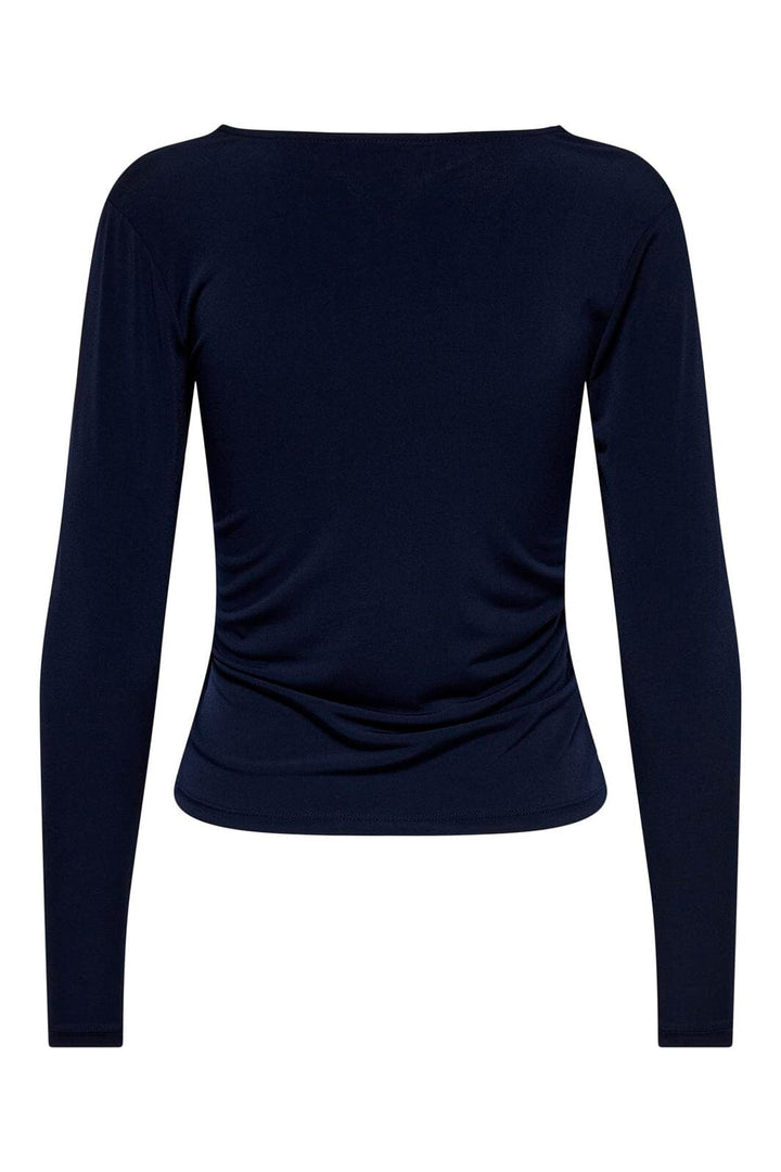 Only - Onllone Life L/S Knot Top - 5072421 Night Sky