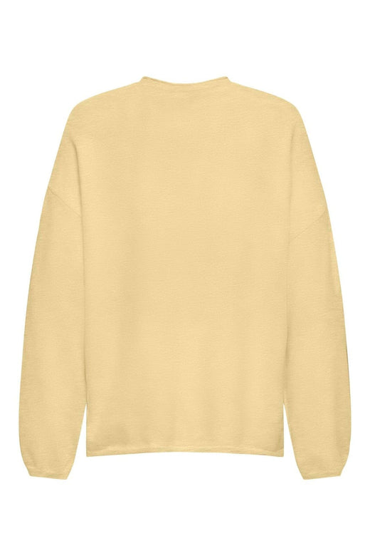 Only - Onlloyal Amalio Ls O-Neck Knt - 4982711 Sunlight Melange