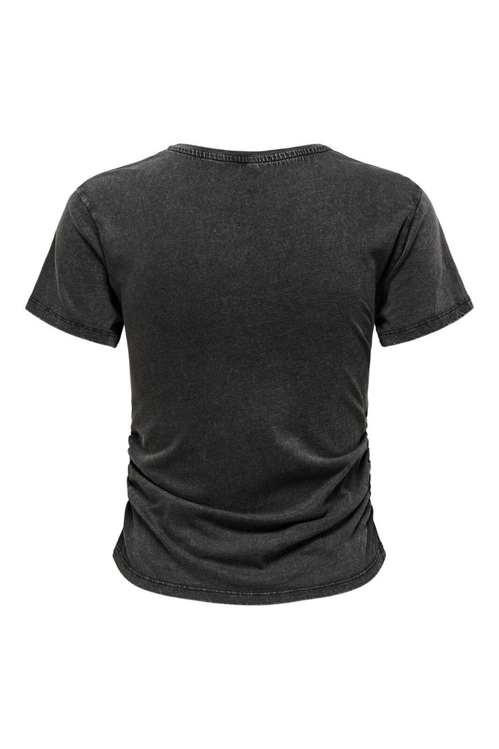 Only - Onllucy Life S/S Summer Top Box 15346760 - 4737444 - Black Malibu Legend