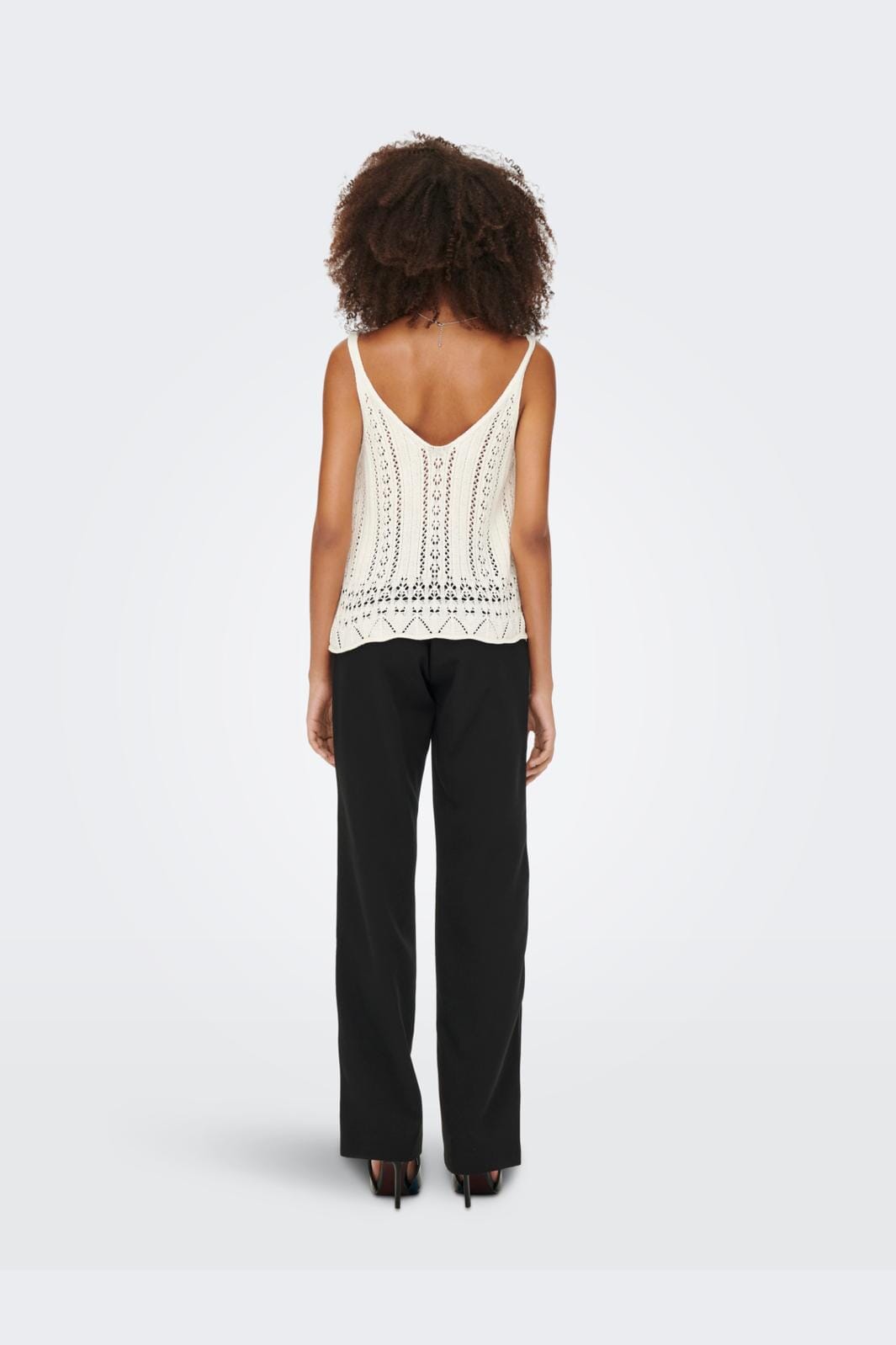 Only - Onllyzet Life S/L Top Knt - 4068608 Cloud Dancer