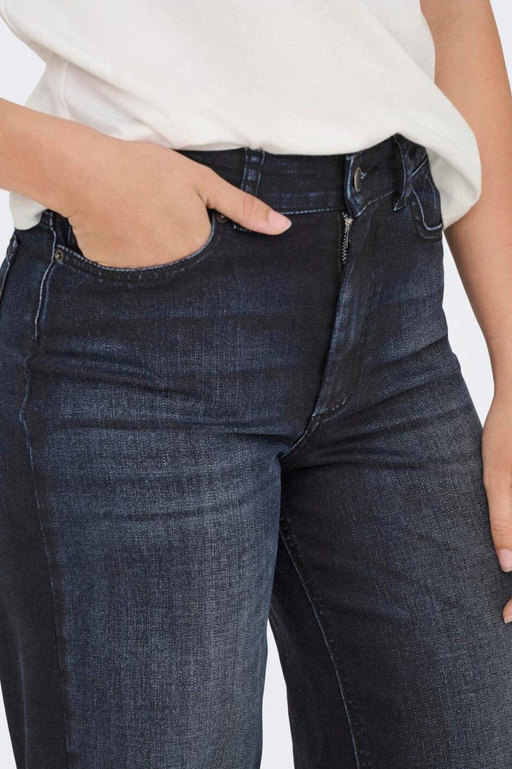 Only - Onlmadison Blush Wd Coat Rea6Noos - 4811151 Dark Blue Denim Coated