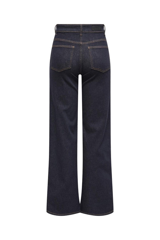 Only - Onlmadison Blush Wide Rea024 - 4798380 Dark Blue Denim Rinse