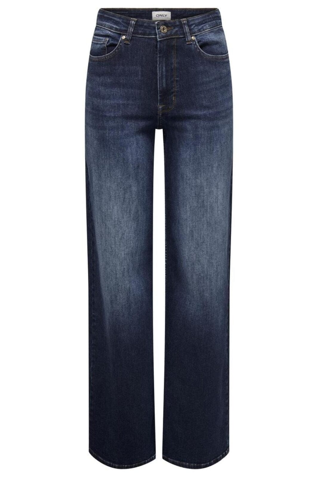 Only - Onlmadison Blush Wide Rea081 - 4454789 Dark Blue Denim Jeans 