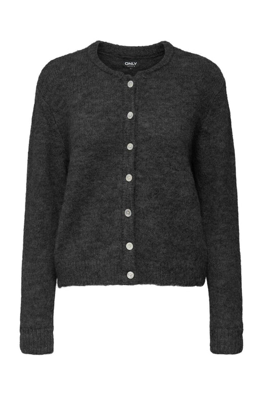 Only - Onlmaggie Life Ls Button Cardigan Cc Knt - 4853218 Black