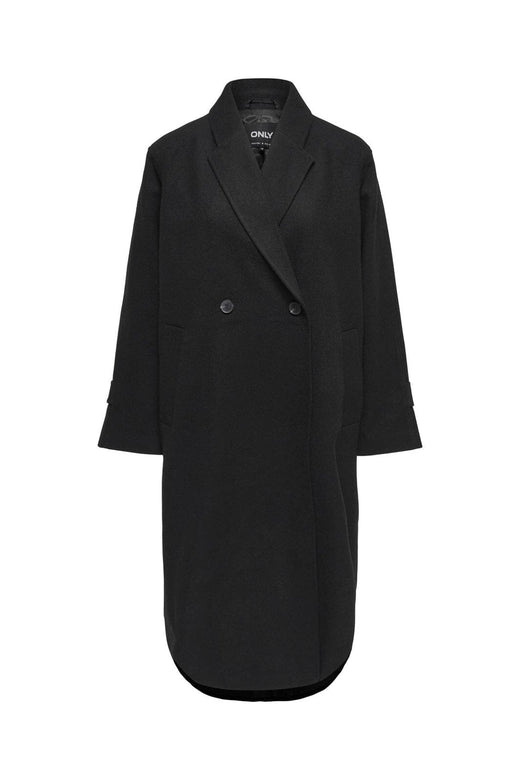 Only - Onlmaisy Oversized Wool Coat - 4951406 Black Solid