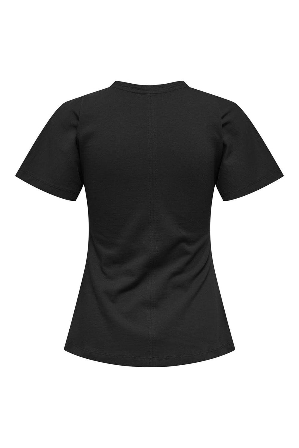 Only - Onlmarie Life S/S Ruching Top - 4960702 Black