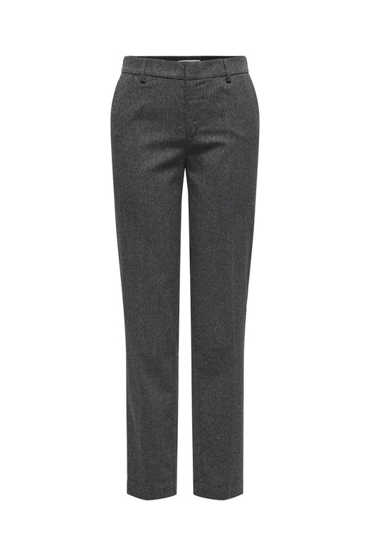 Only - Onlmarnie Slim Str Pant Tlr - 4854962 Dark Grey Melange