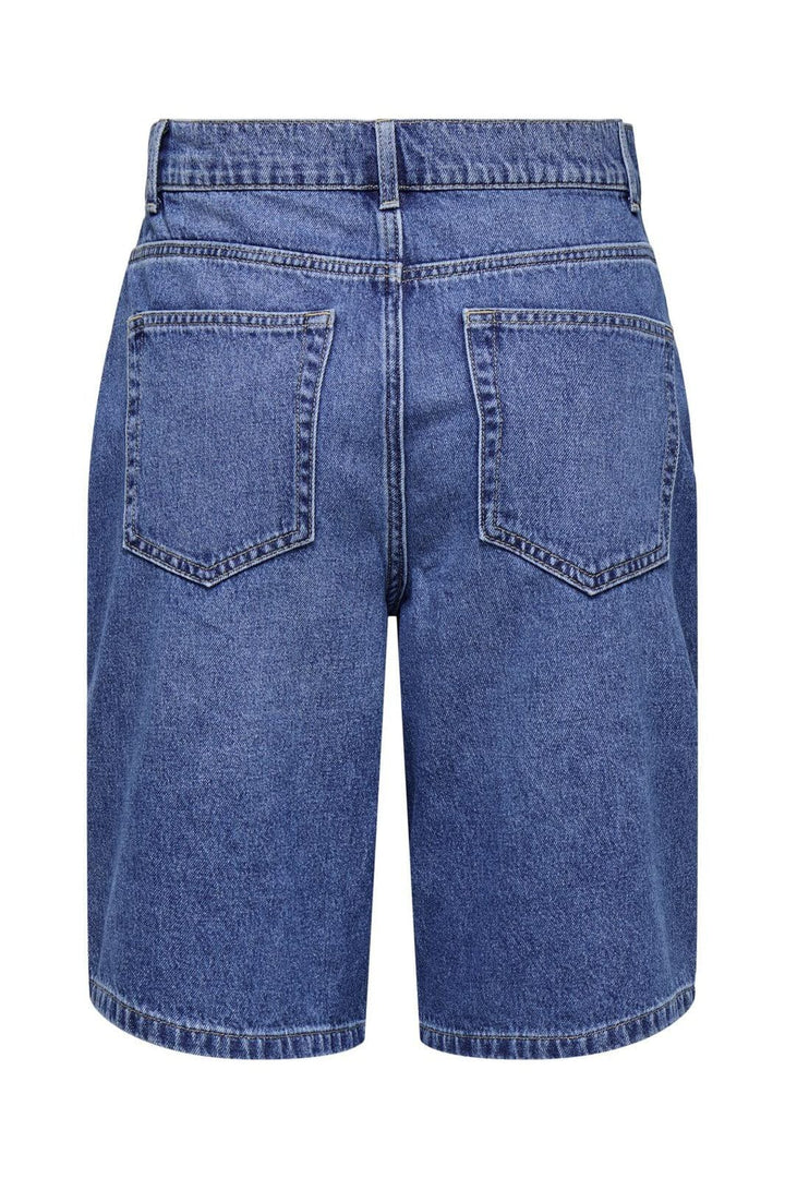Only - Onlmerla Long Shorts Akm Moch - 4797727 Medium Blue Denim