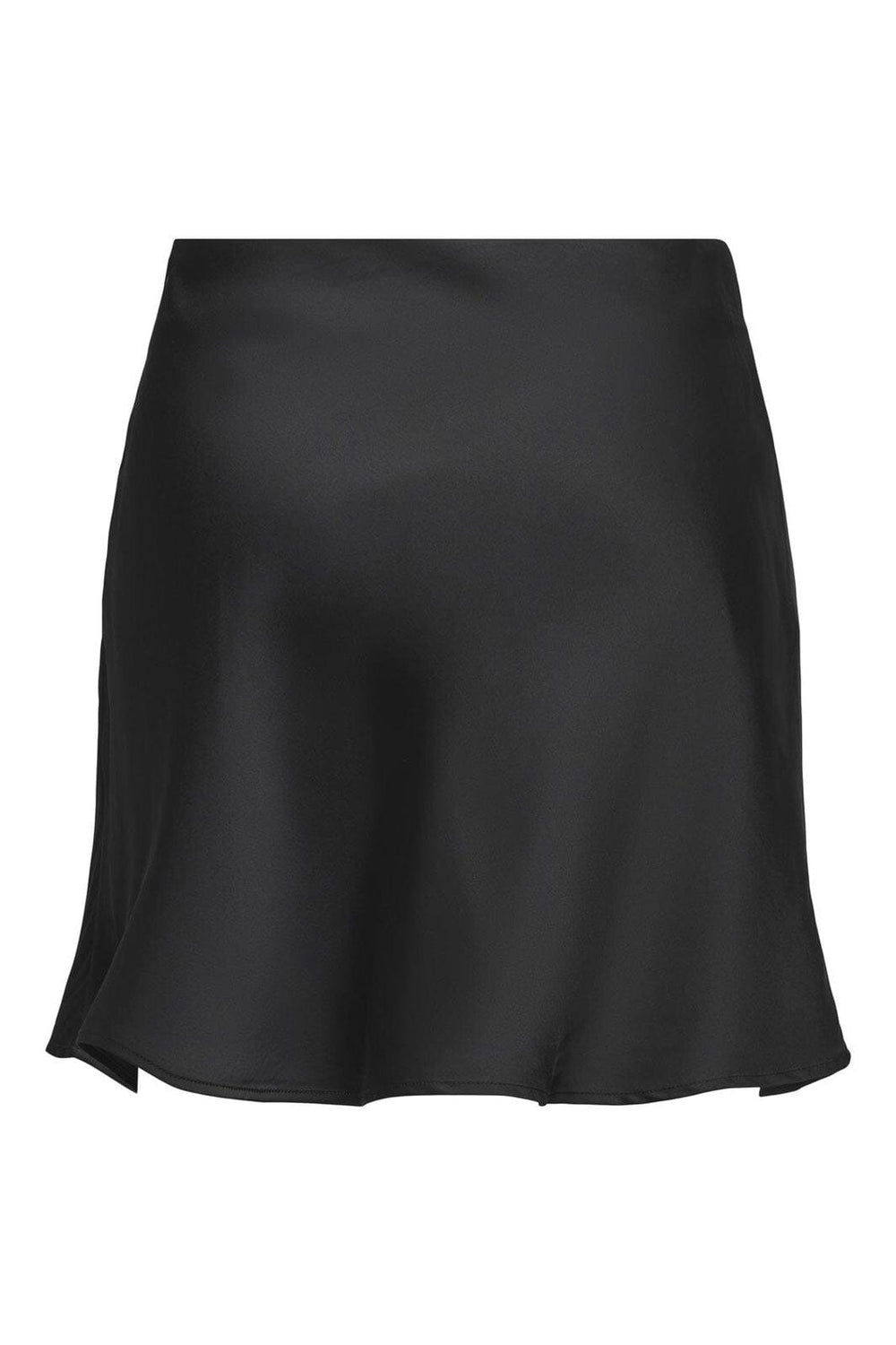 Only - Onlmika Vis Satin Short Skirt - 4900632 Black