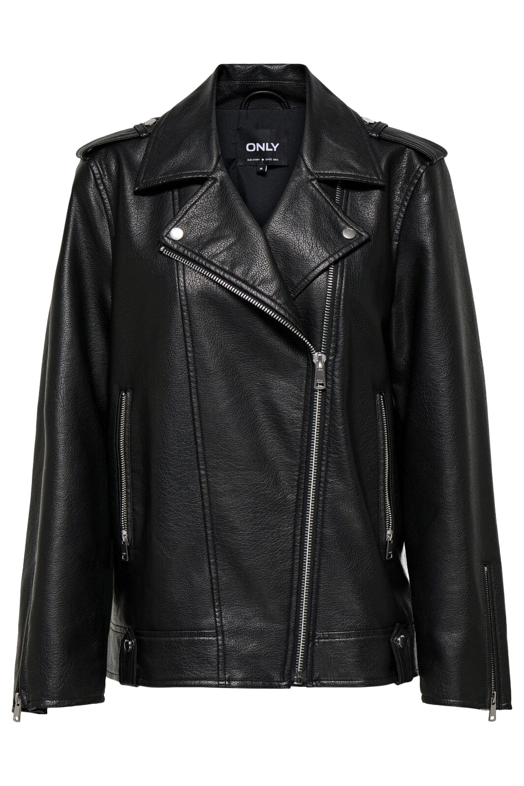 Only - Onlmille Faux Leather Jacket - 4842346 Black Jakker 