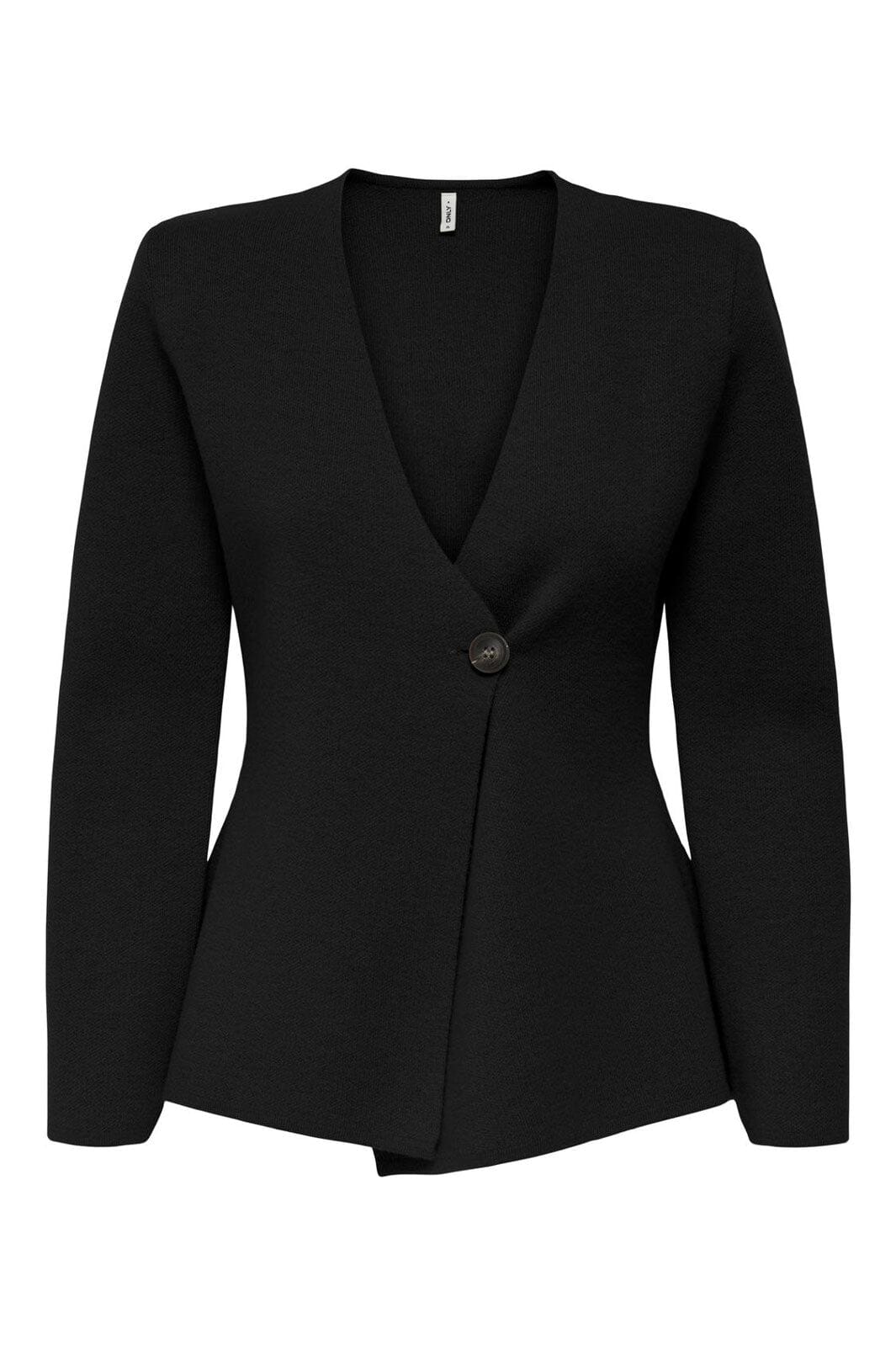 Only - Onlmyera Life Ls One Button Cardigan Knt - 4932283 Black