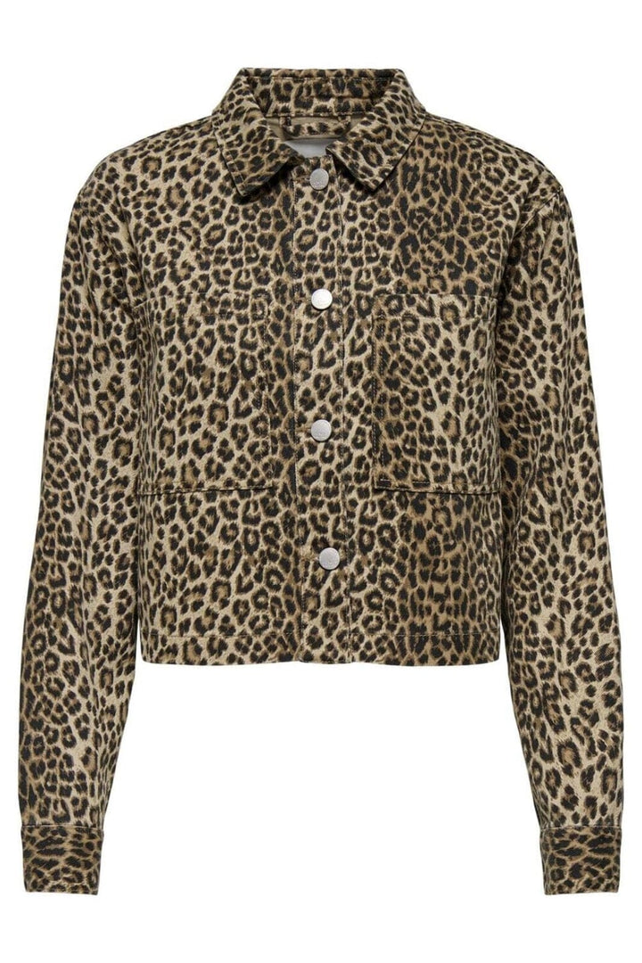 Only - Onlnaomi Jacket - 4742308 Toasted Coconut Leo
