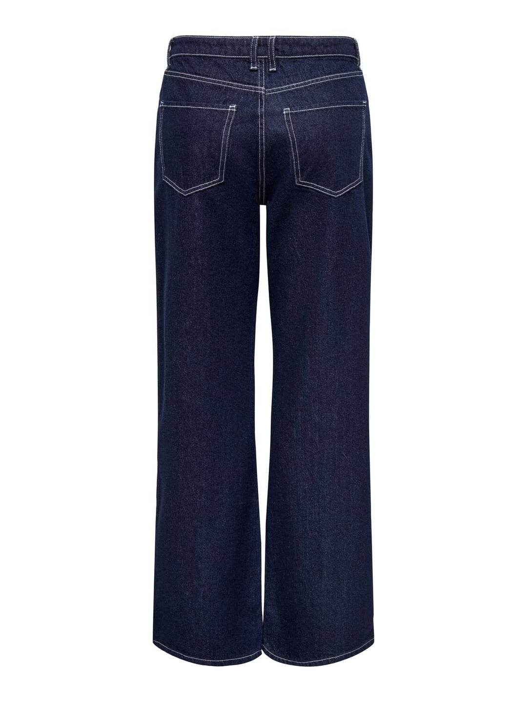 Only - Onlnehva Solid Wide Azg - 4608298 Dark Blue Denim