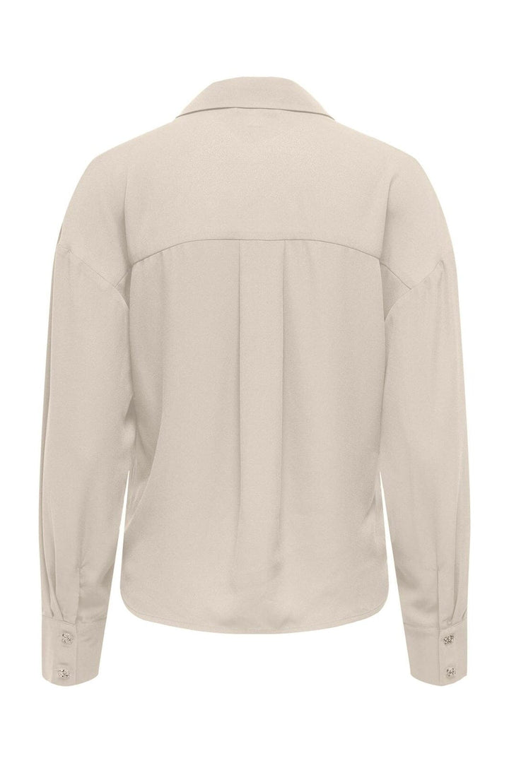 Only - Onlneiva Life Ls Balloon Shirt - 5005211 Birch