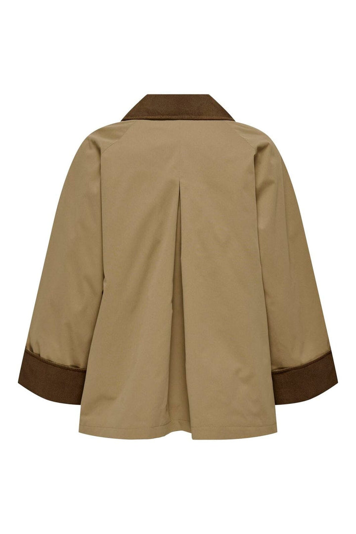 Only - Onlorchid Mix Cordoroy Parka Coat - 4598219 Otter Dark Earth