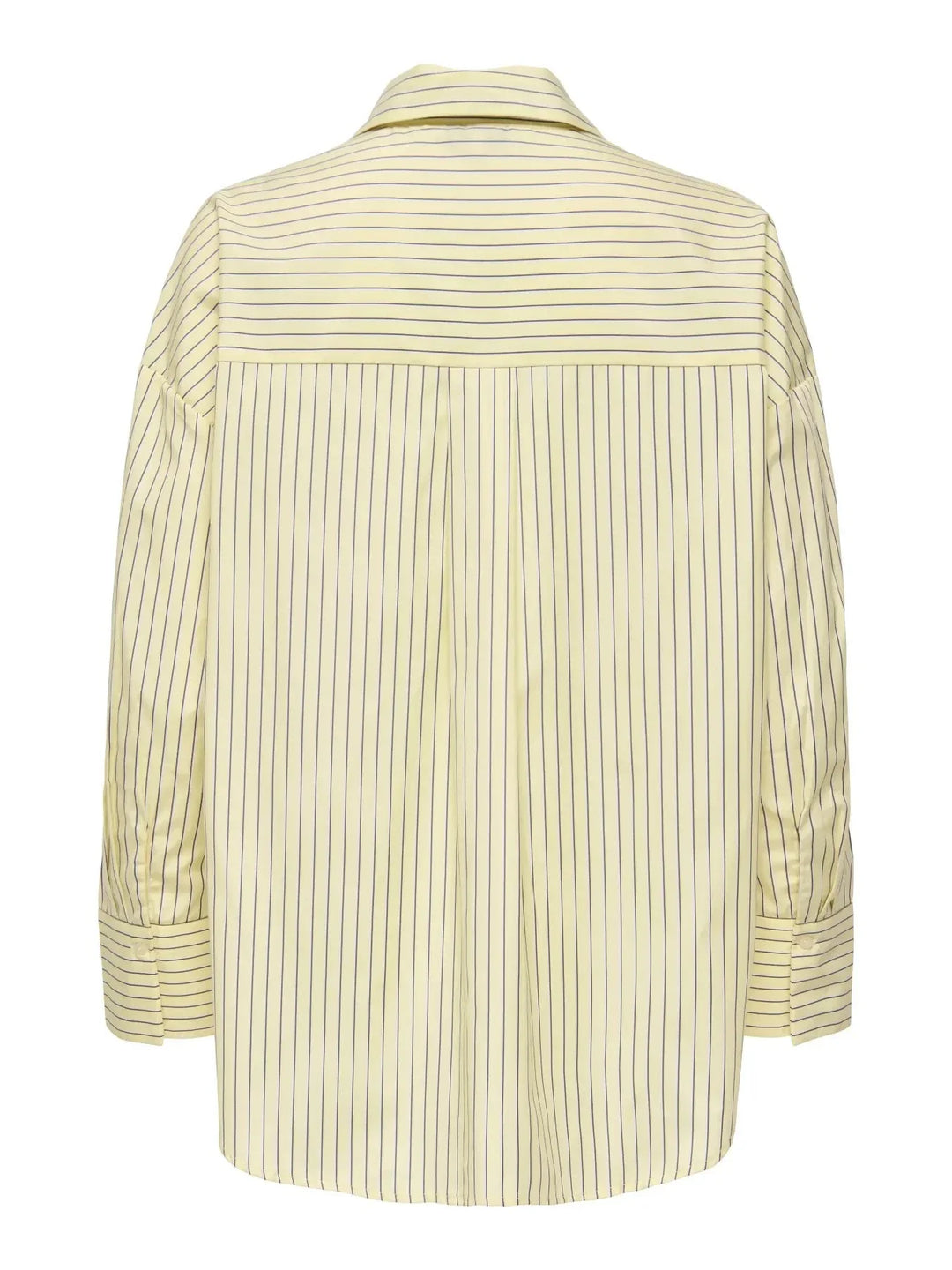 Only - Onloregon Alva Ls Reg Shirt - 4950345 Sunlight Black Skjorter 