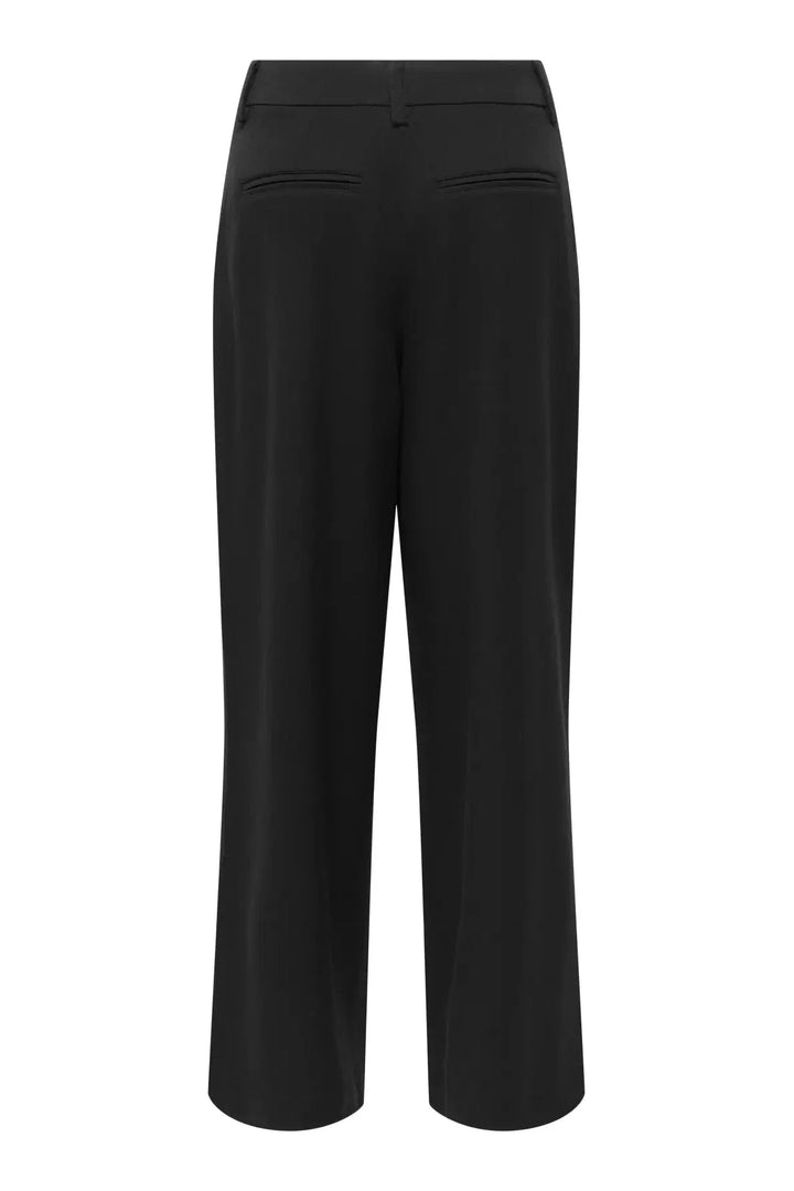 Only - Onlpalino Wide Pleat Pant Tlr - 5171717 Black Bukser 