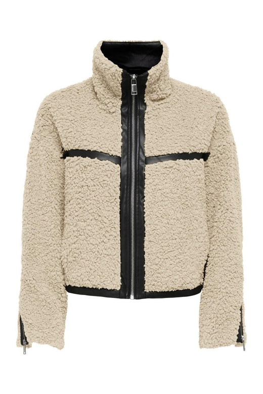 Only - Onlpatti Life Teddy Short Jacket Cc - 4852549 Birch