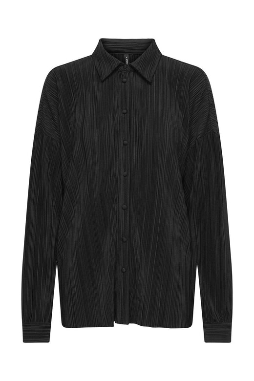 Only - Onlpery L/S Shirt - 4949235 Black