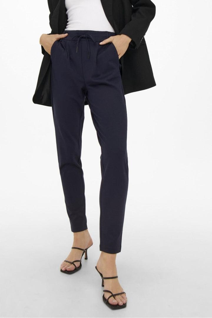 Only - Onlpoptrash Life Easy Col Pant Pnt - 2214692 Night Sky