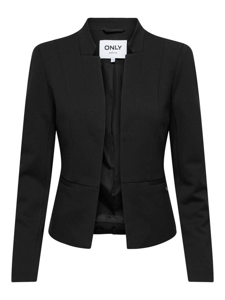 Only - Onlpoptrash-Maddy Life L/S Blazer Tlr - 4892852 Black