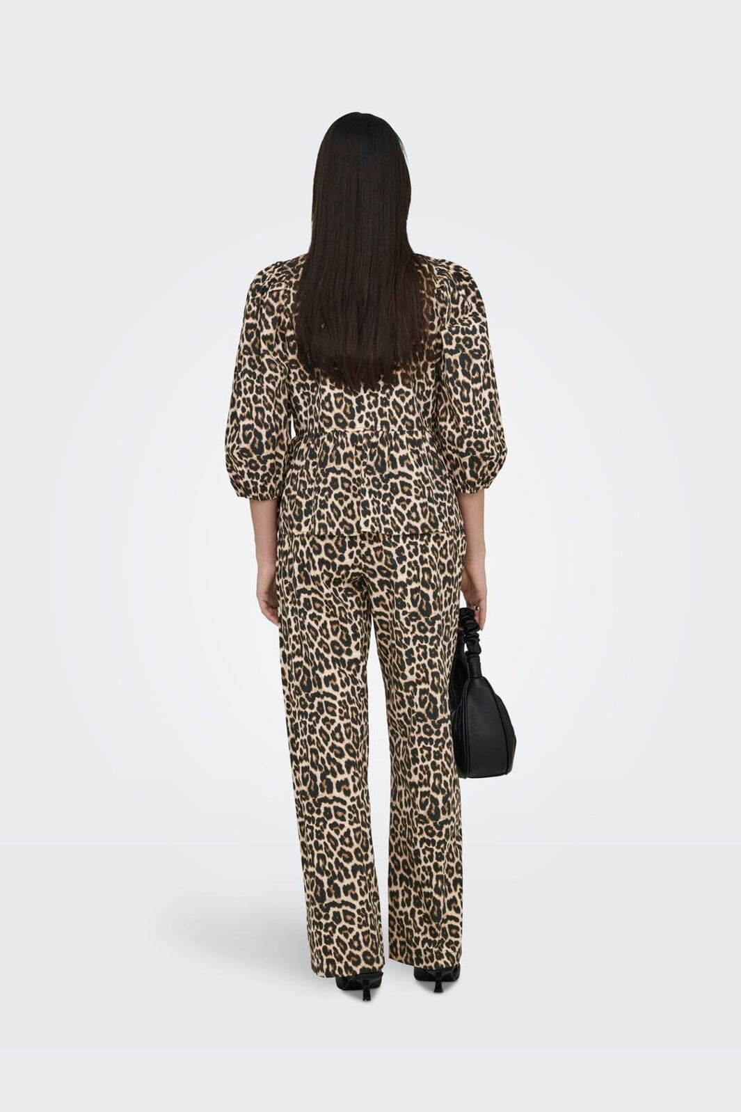 Only - Onlranina 3/4 Bow Top Cc - 4920542 Peyote Chic Leo