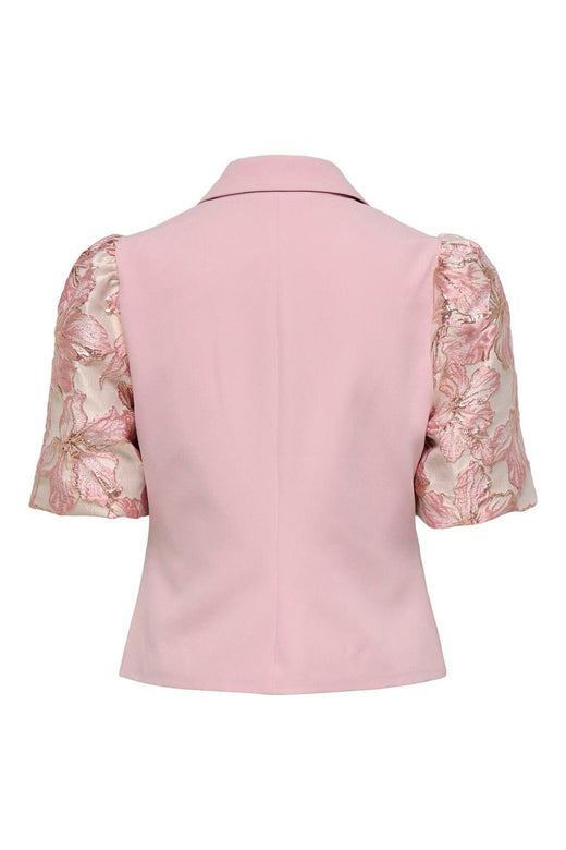 Only - Onlrifika-Mellie S/S Blazer Tlr - 5009911 Bleached Mauve