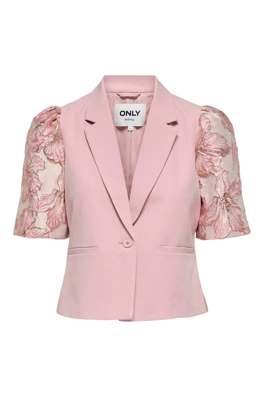 Only - Onlrifika-Mellie S/S Blazer Tlr - 5009911 Bleached Mauve