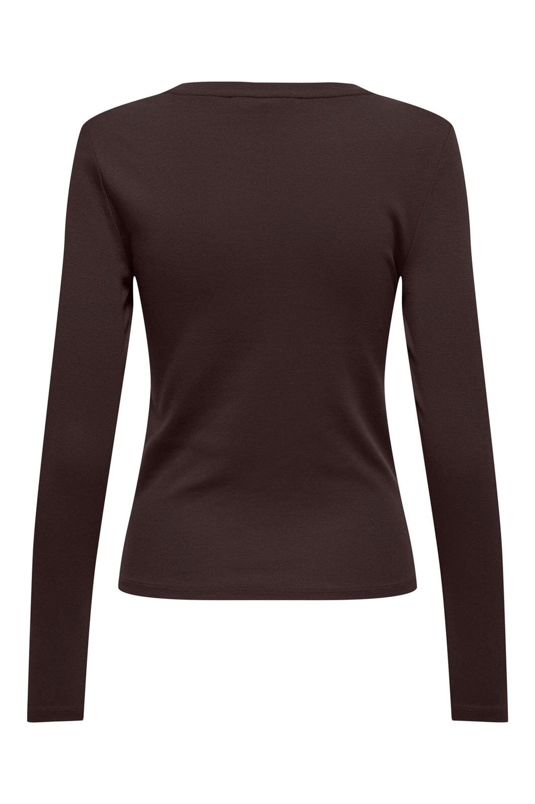 Only - Onlriley O-Neck L/S Top - 4972052 Black Coffee