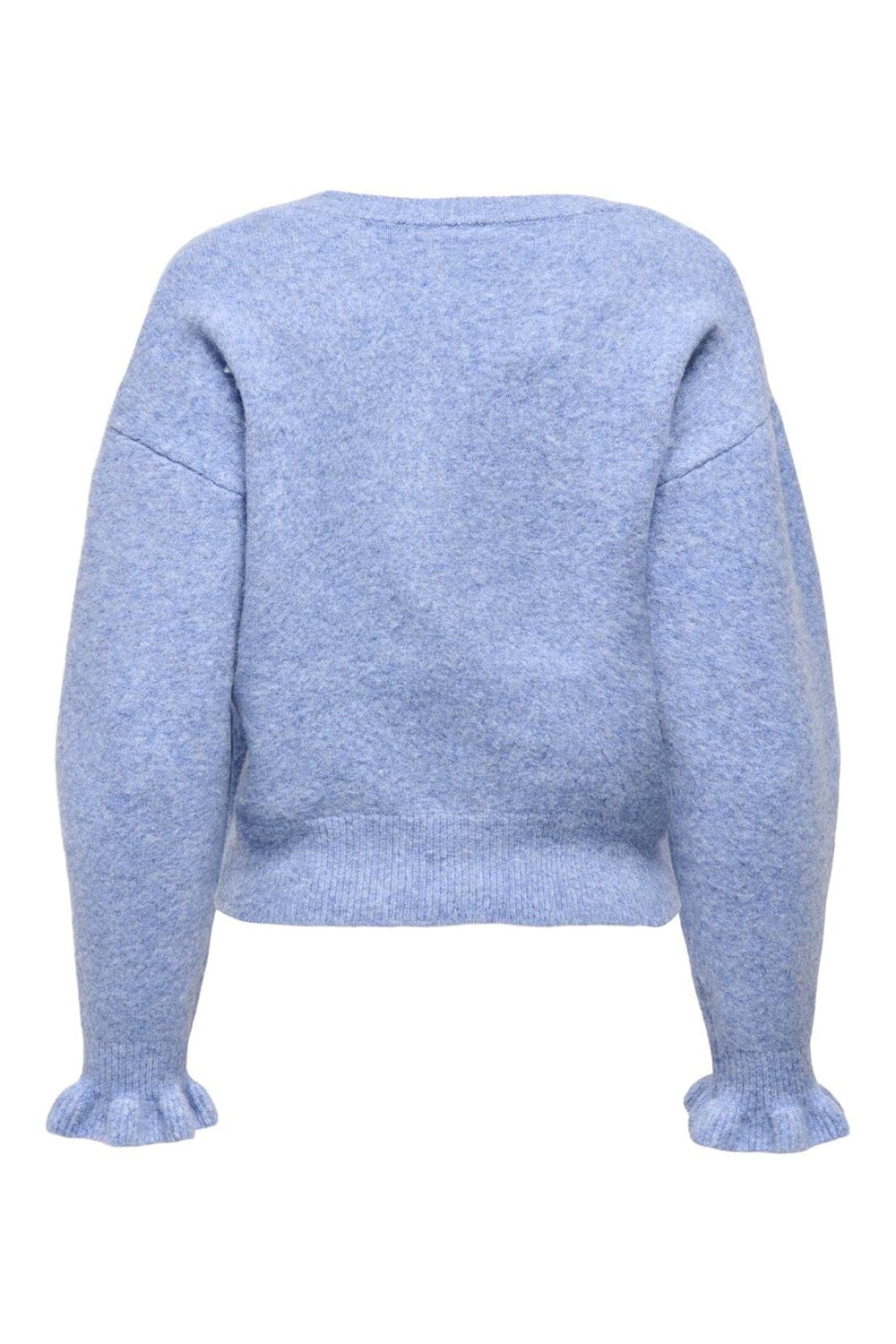 Only - Onlrima Life Ls Button Cardigan Knt - 4954761 Ultramarine Melange/Pearl Button