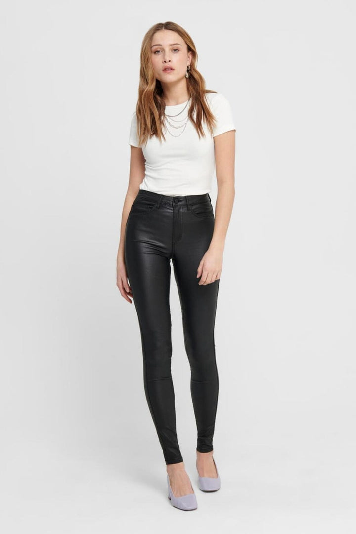 Only - Onlroyal Life Rock Coated Pim - 2821070 Black