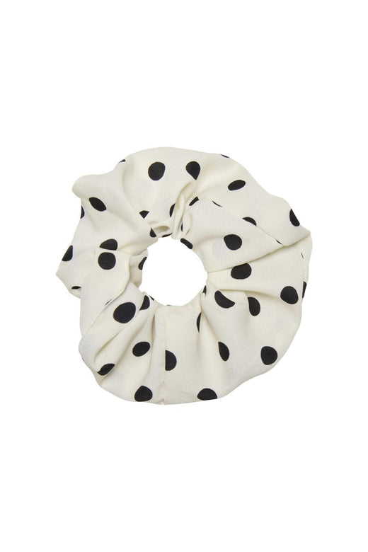 Only - Onlsharon Dot Scrunchie Acc - 4996753 White Black Dots