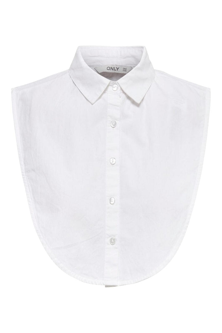Only - Onlshelly Life Weaved Collar Acc - 2647285 Bright White