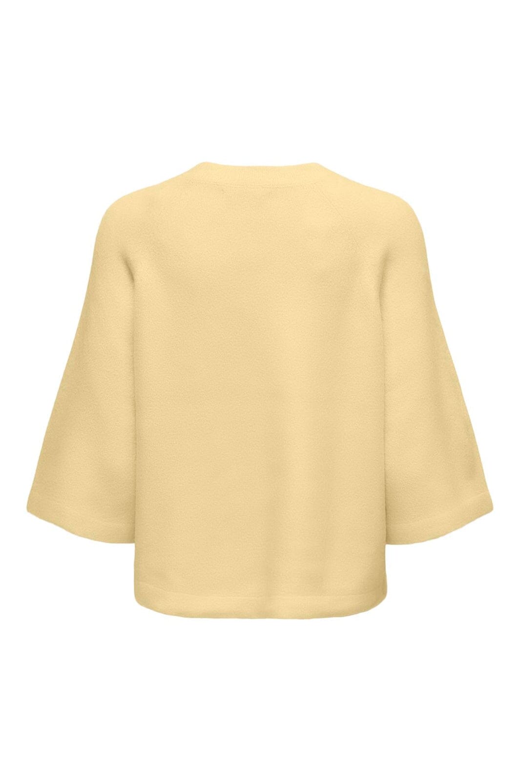 Only - Onlsimoni 3/4 Pullover Knt - 4988256 Mellow Yellow Melange