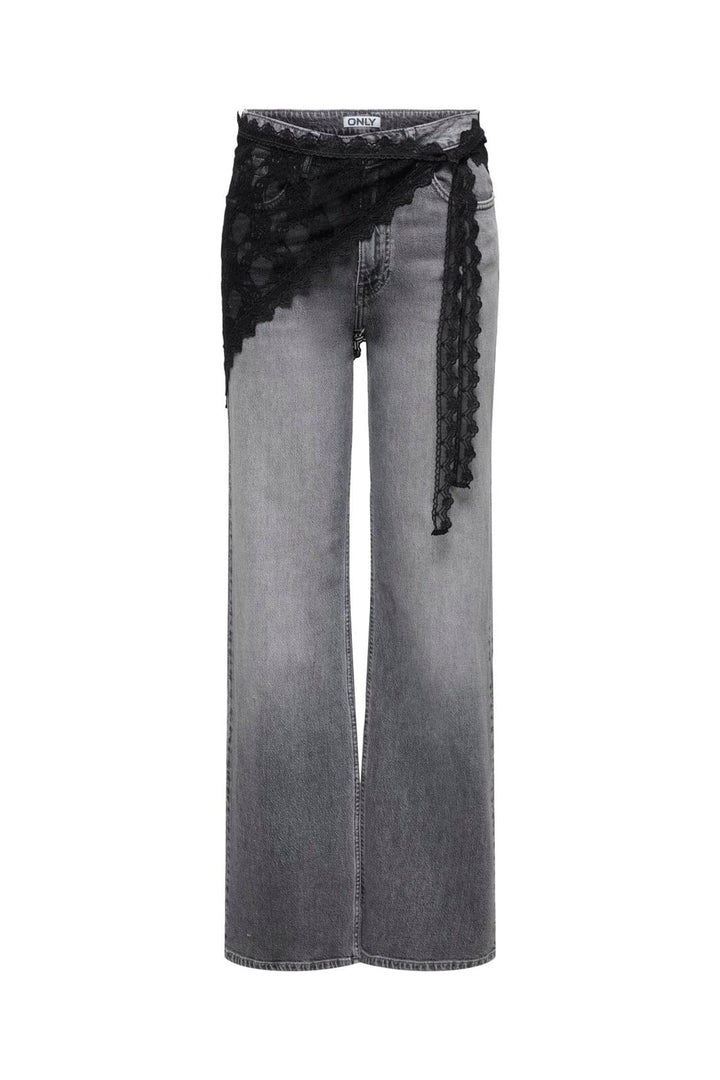 Only - Onlsof Lace Scarf - 5082272 Black