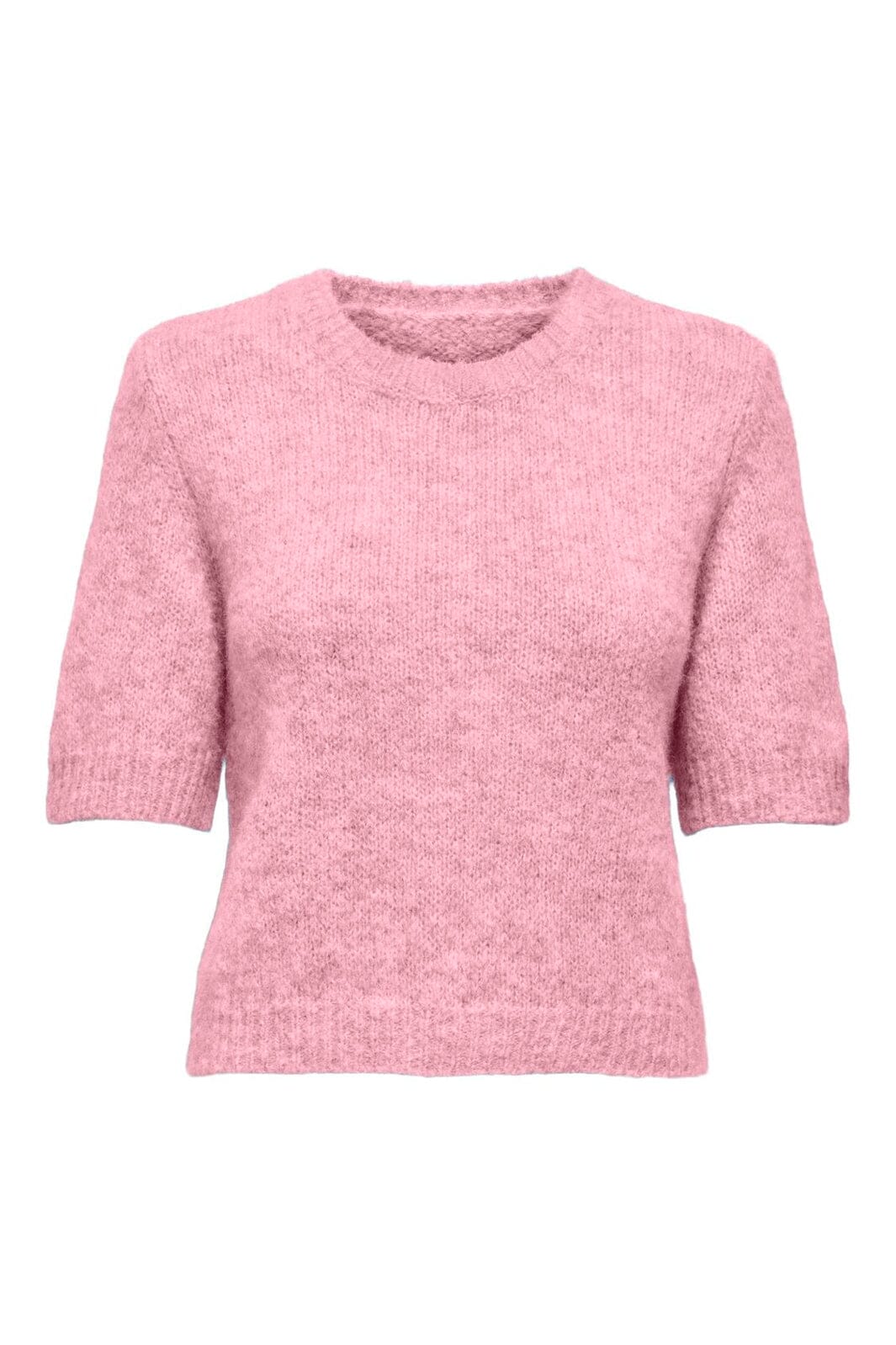 Only - Onlstarla Ss O-Neck Cc Knt - 4982812 Romance Rose Melange