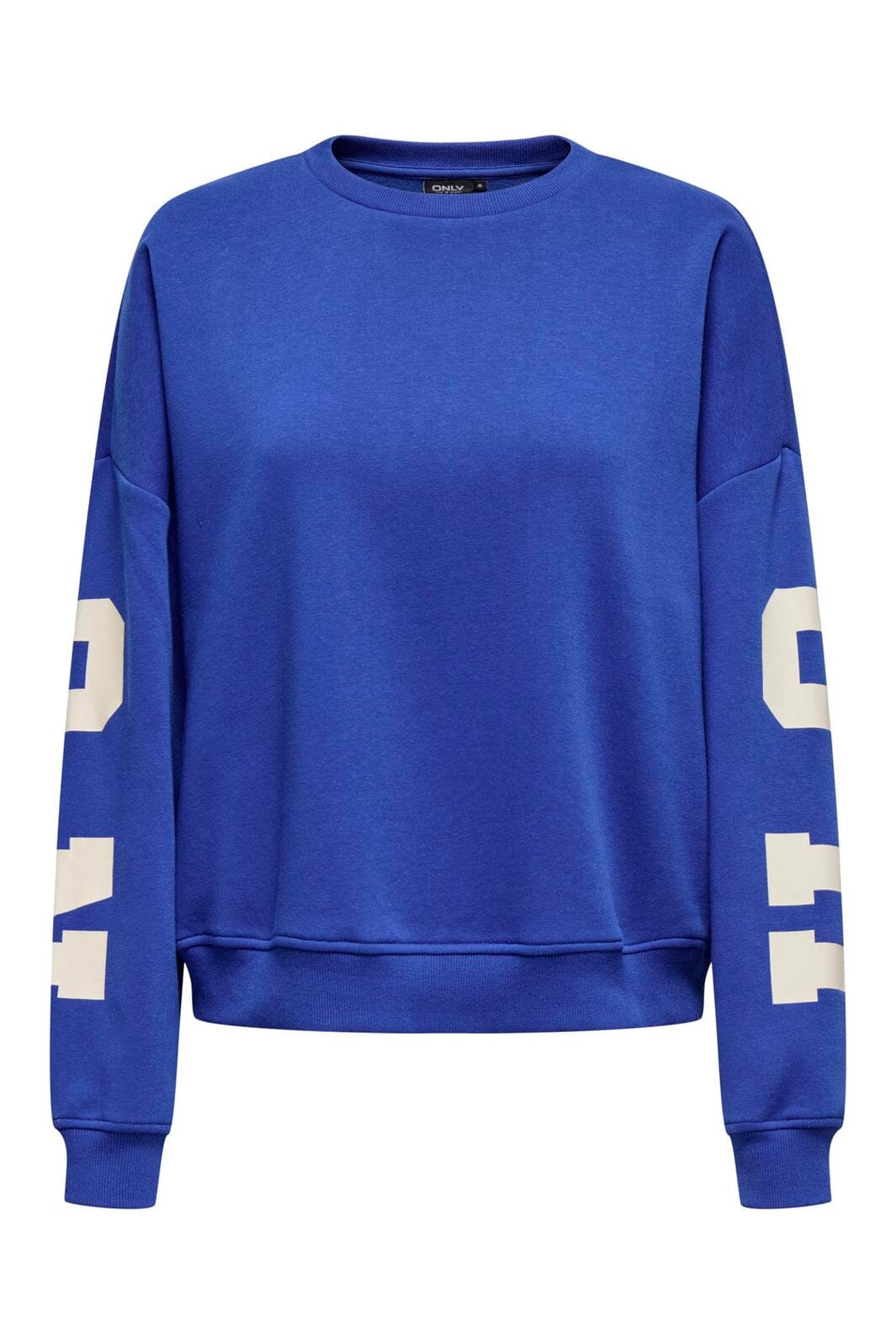 Only - Onlsweat L/S Back/Sleeve Print Swt - 4845924 Surf The Web Birch Houston Print