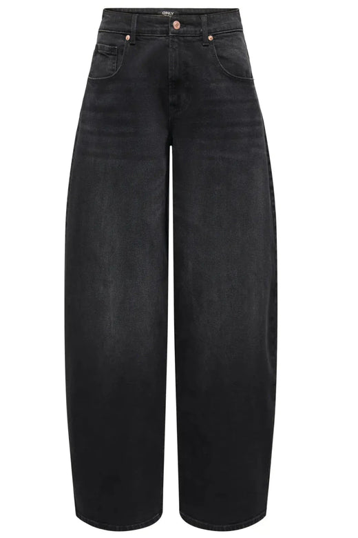 Only - Onltamy Barrel Epp - 4968778 Washed Black Jeans 