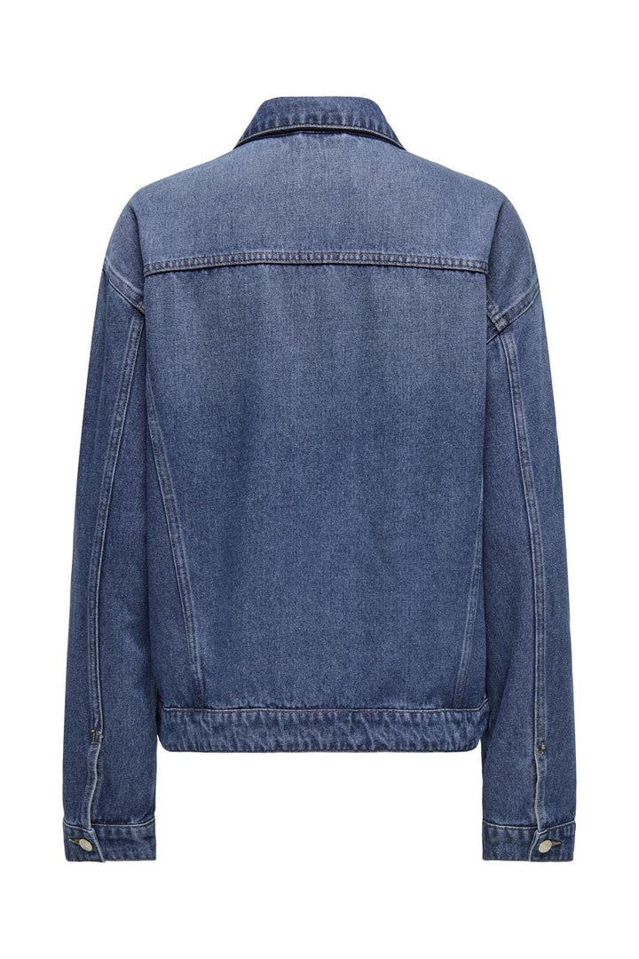 Only - Onltanya Jacket Tai Oy - 4777687 Medium Blue Denim