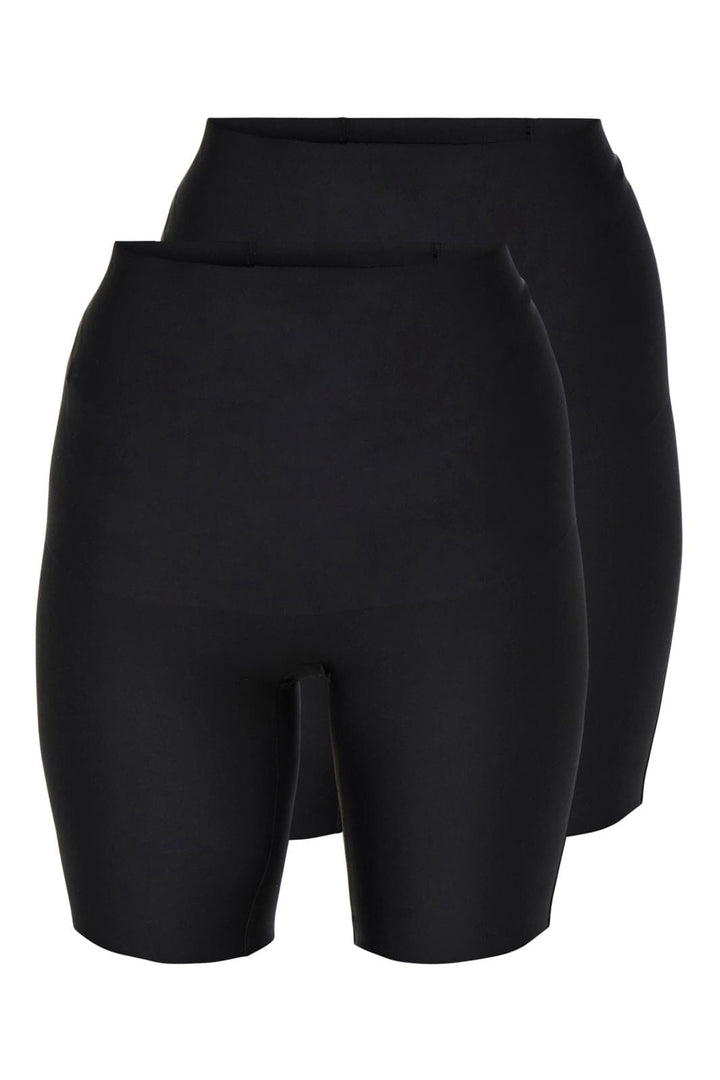 Only - Onltracy Shape Up 2Pack Bonded Shorts - 4251580 Black BLACK-BLACK