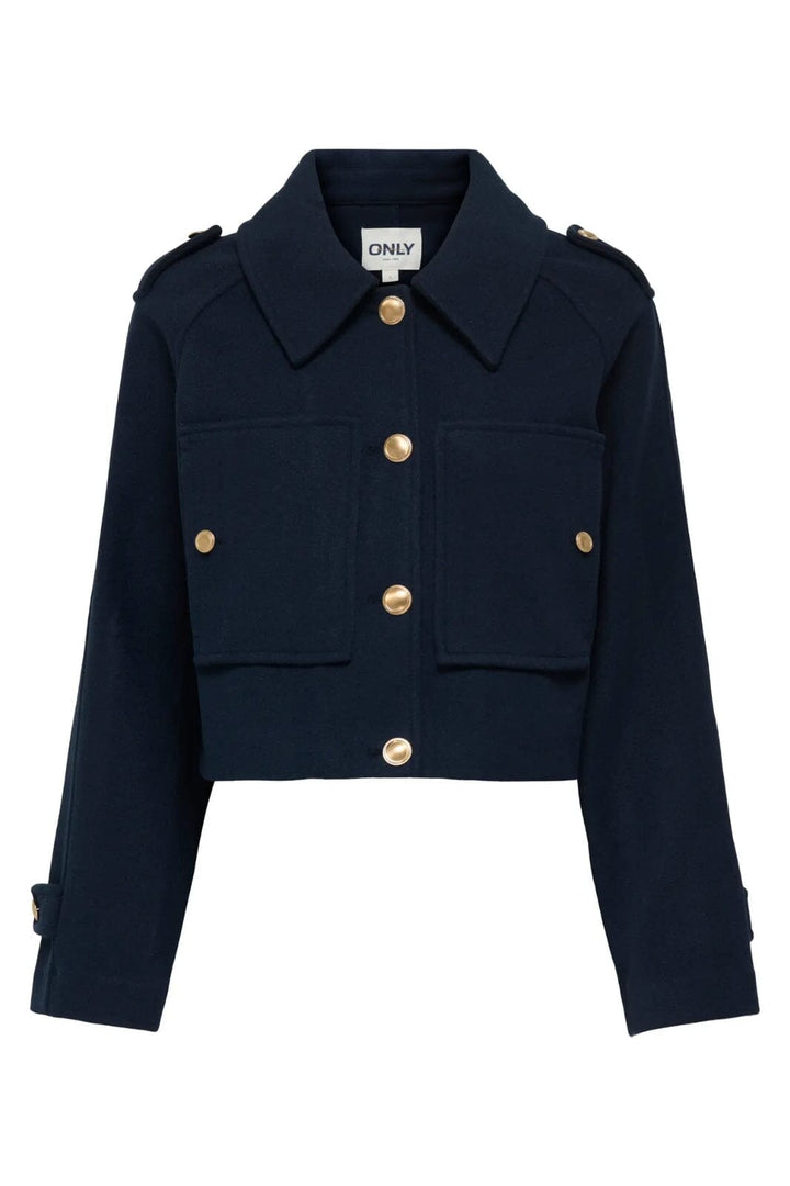 Only - Onltrillion Life L/S Boxy Jacket Cc - 4787532 Night Sky Jakker 