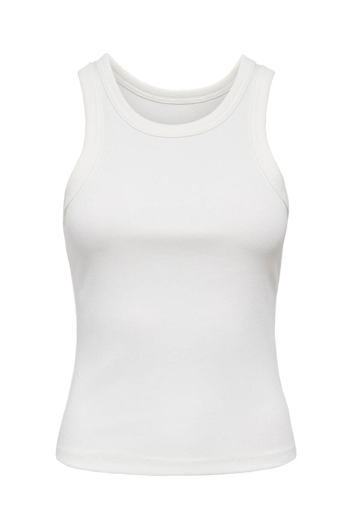 Only - Onlval 2-Way Tank Top - 5043199 Cloud Dancer
